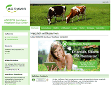 Tablet Screenshot of agravis-westfalen-sued.de